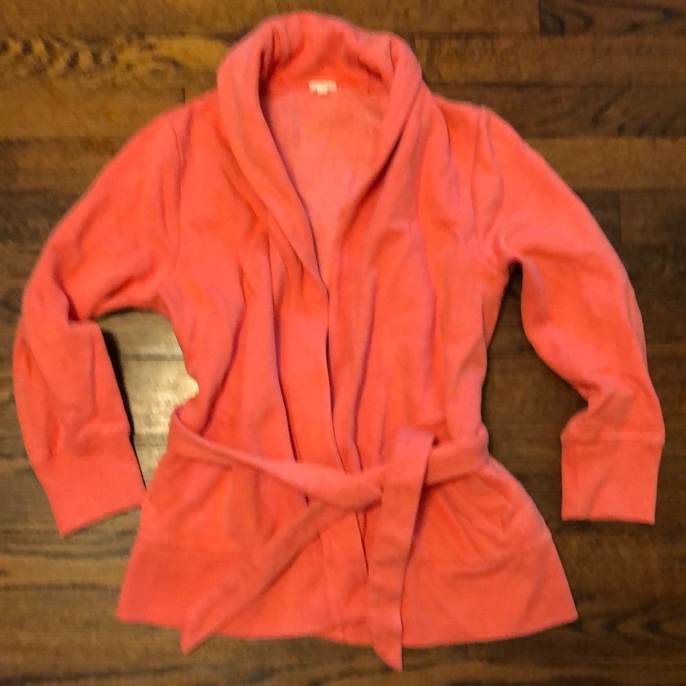 JCrew Super Soft Sweatshirt with Belt - Size S